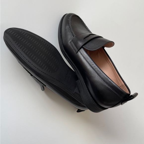 Cole Haan Women’s Stassi Penny Loafer Black - Picture 2 of 4